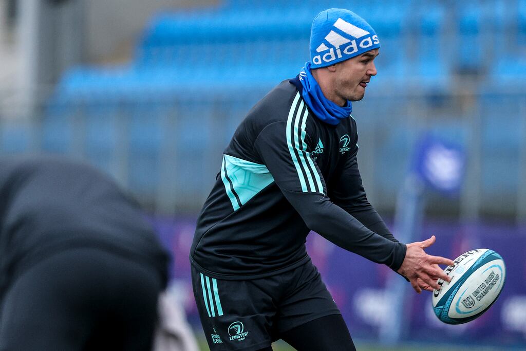 Johnny Sexton starts for Leinster against Connacht on Sunday. Photograph: Ben Brady/Inpho
