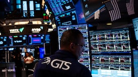 Global shares down as US government shutdown and AI anxieties take centre stage