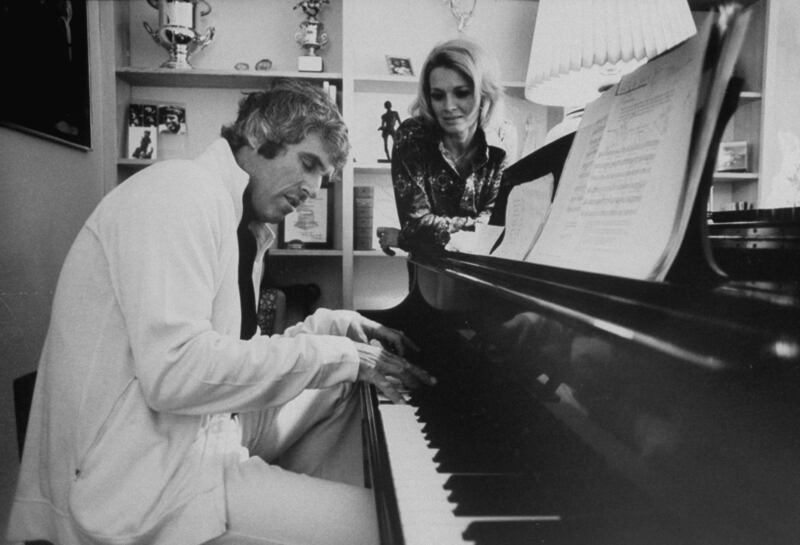Composer: Burt Bacharach with his wife Angie Dickinson, the actor, in 1974. Photograph: John Olson/Getty