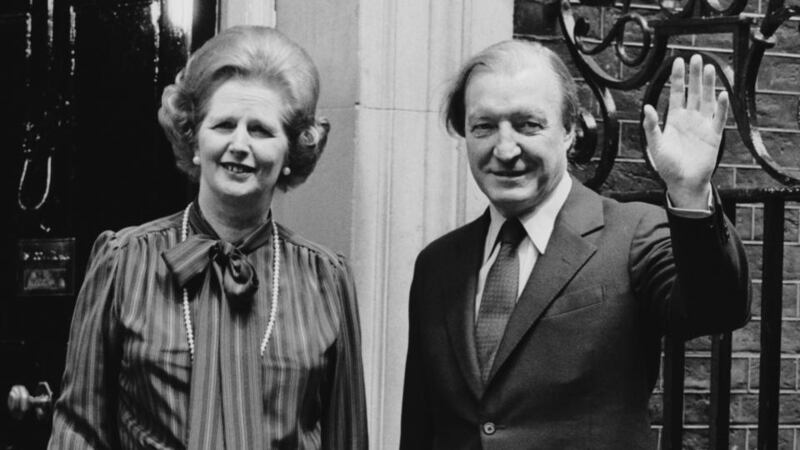 Charles Haughey to Margaret Thatcher: “We see” your historic victory “as a well deserved tribute to your great personal qualities, particularly your skill and resolution.” Photograph: Keystone/Getty