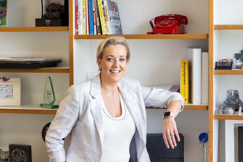 Mag O’Keeffe, Stryker vice-president of global additive technologies. Photograph: Michael O'Sullivan/OSM Photo