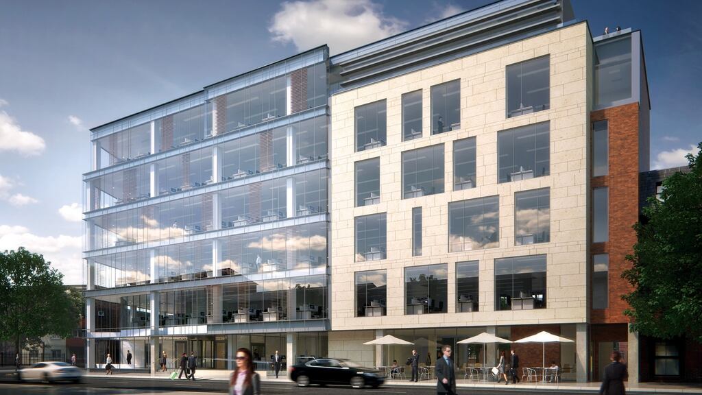 Architect’s impression of new Sharp Building on Hogan Place, Dublin 2