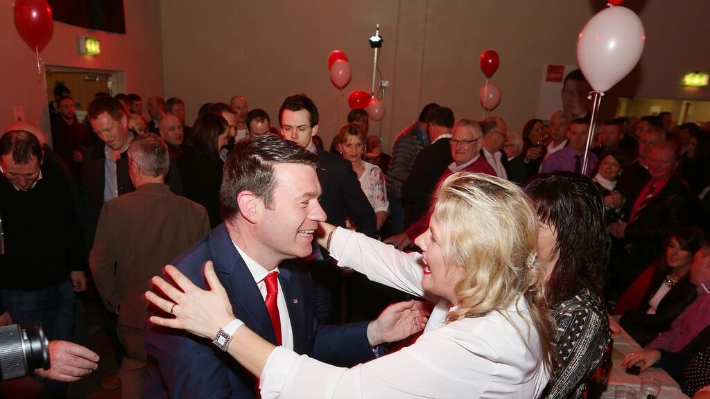 Alan Kelly’s campaign launch in Nenagh, Co Tipperary at the weekend. Photograph Liam Burke/Press 22