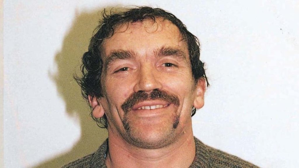 Viper: Martin Foley with the fang-like handlebar moustache that gave him his nickname. Photograph: Collins