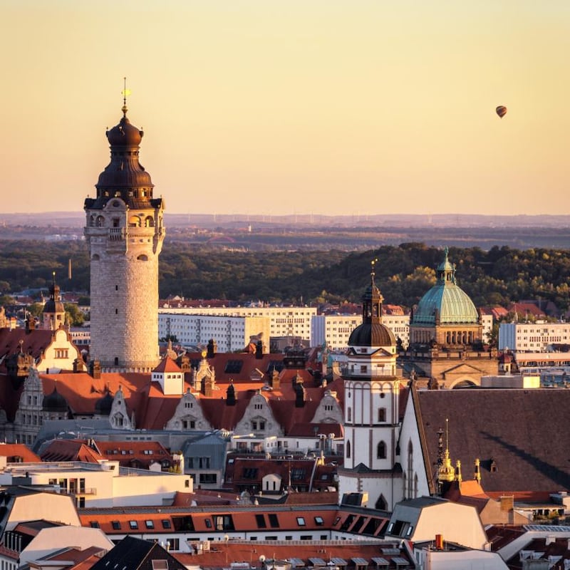 Travel to Leipzig as part of a train journey across Germany. Photograph: PK Fotografie