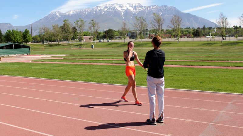 Sonia O’Sullivan: The days we go to the track at Brigham Young University, located at 1,422m, start at 7am; so it’s a quick breakfast at home then on the road by 8am.