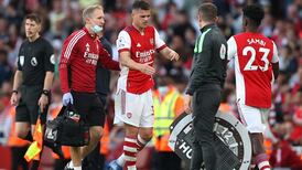 Arsenal’s Xhaka out for three months with knee injury