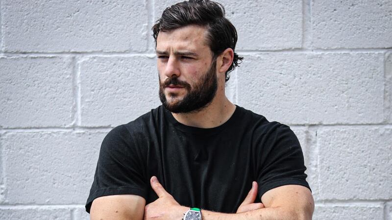 Fellow Athlone man and rugby international Robbie Henshaw has joined forces with Stephen McGonigle with the new Magon rugby-inspired Foras watch