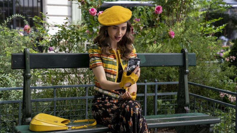 Lily Collins in Emily in Paris
