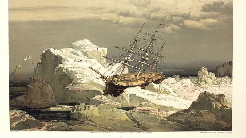 Chart of the Route of the Voyage of HMS Investigator during the Discovery of the North West Passage by Capt Samuel Cresswell, which sold at Fonsie Mealy for €24,000