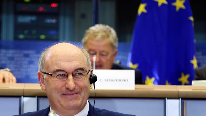 EU trade commissioner nominee Phil Hogan: Photograph: Reuters/Francois Lenoir