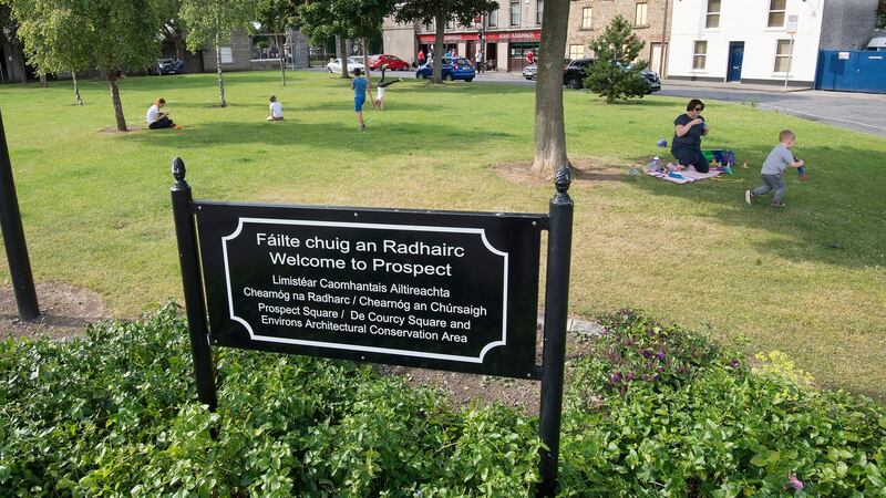 De Courcy Square in Glasnevin, Dublin 11. Photograph: Dave Meehan/The Irish Times