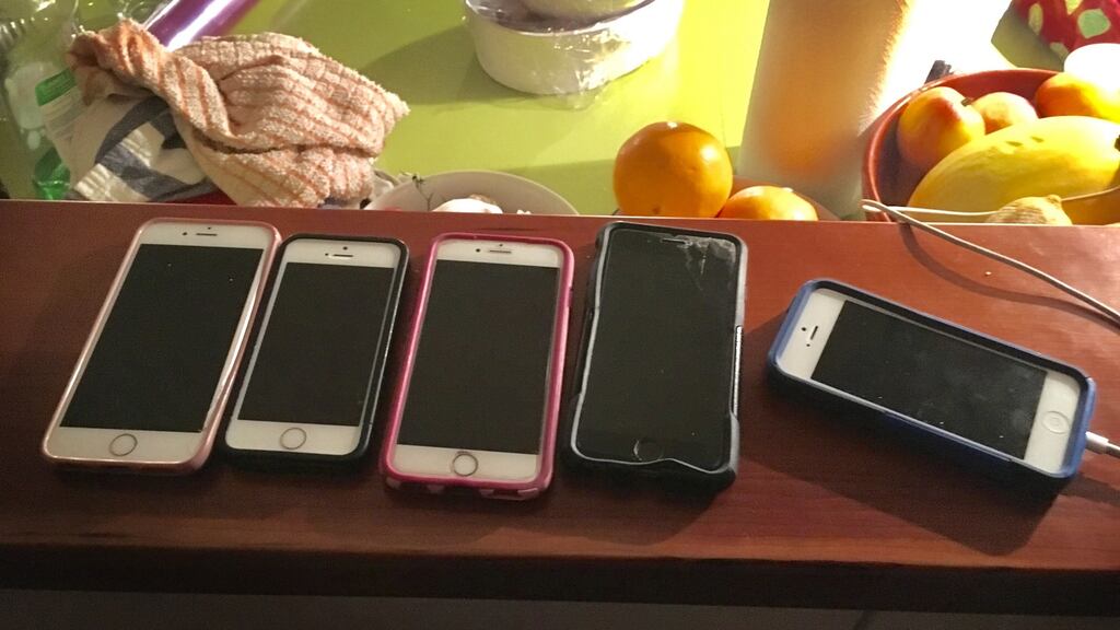 The Bill requires all mobile phones to be labelled and handed in at the start of the school day and returned at day’s end. Photograph: Bryan O’Brien / The Irish Times