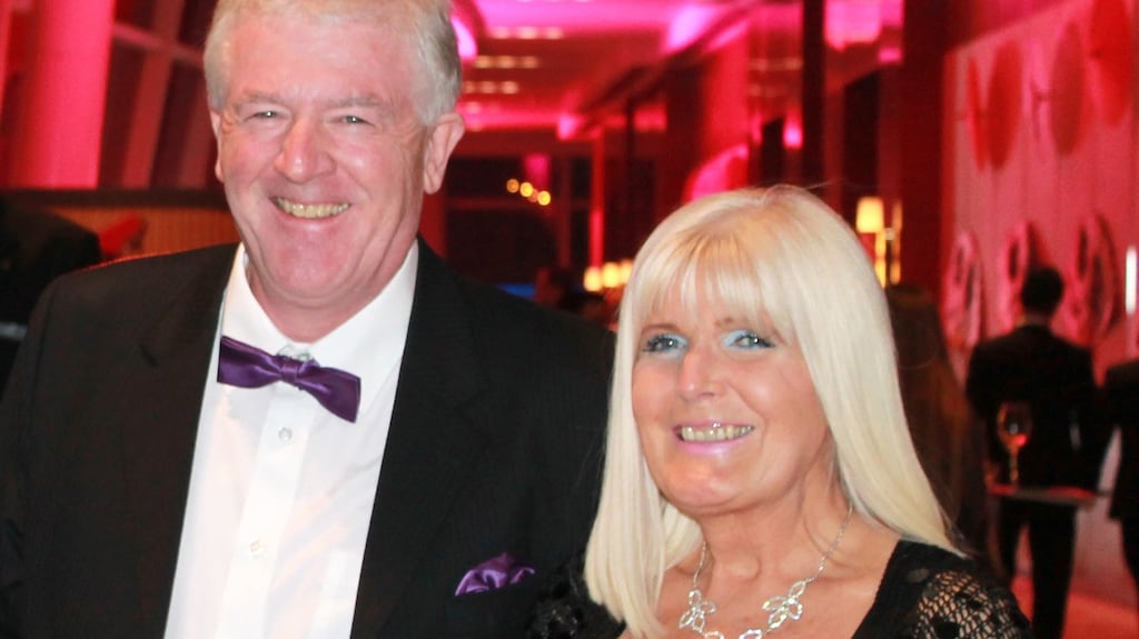 Owen Bennett and his late wife, Fionnuala