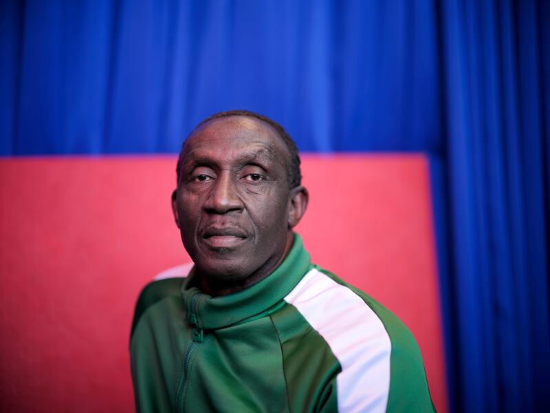 Linford Christie. Photograph: Phil Sharp/BBC