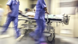 Nearly 10,000 patients spent time on trolleys in hospitals in March