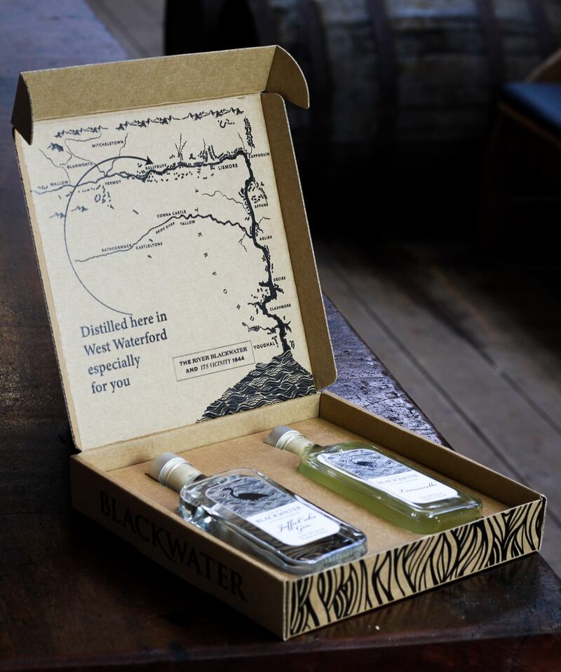 Jaffa Cake Gin and Limoncello from Blackwater Distillery