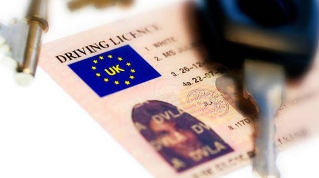 To exchange a licence drivers must complete an application form and present it along with a €55 fee and their UK licence at any of the 36 NDLS centres. Photograph: Getty Images