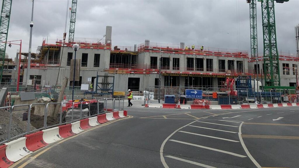 Children’s Hospital site on Monday. Photograph: Ronan McGreevy