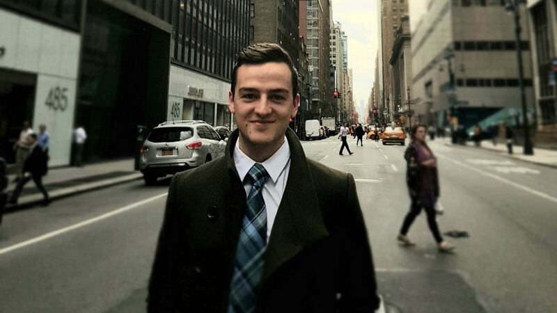 NUI Galway commerce graduate Ryan Ludden: ‘On the day my MSc ended I got on a plane to New York and pounded the pavements for work.’