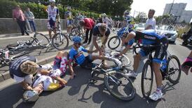 Dan Martin Diary - Day 12: Steering clear of trouble as the sprinters fall