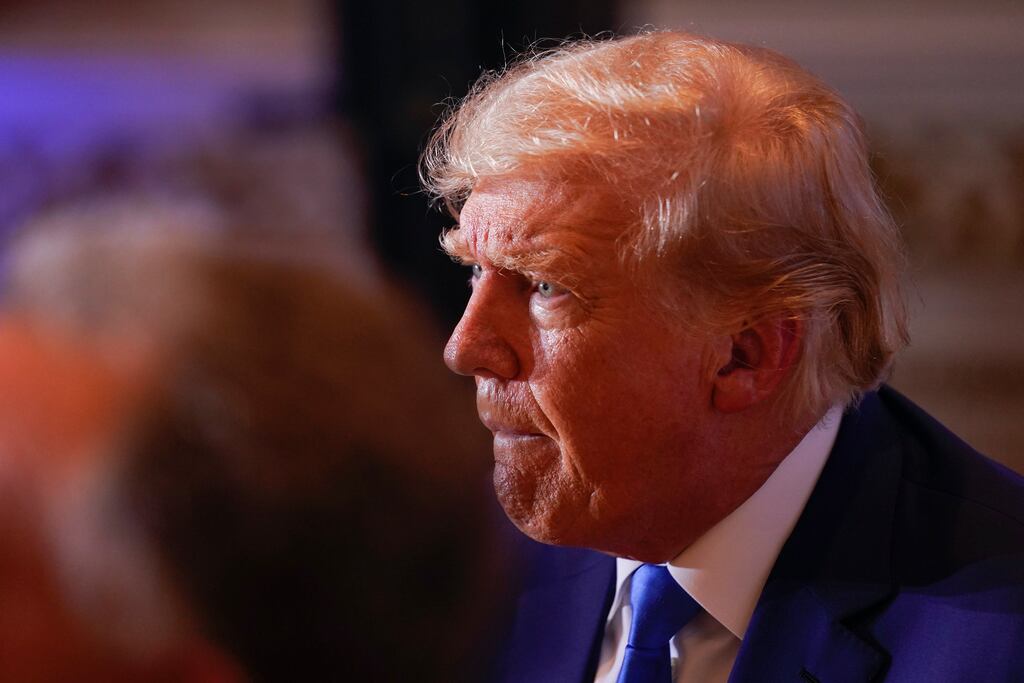 Republicans are blaming Donald Trump for anointing wacky candidates and then using campaign rallies to promote his upcoming presidential announcement. Photograph: Andrew Harnik/AP
