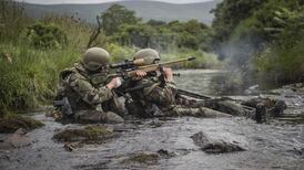 Targets, bullets and soldiers... deep in the Wicklow mountains