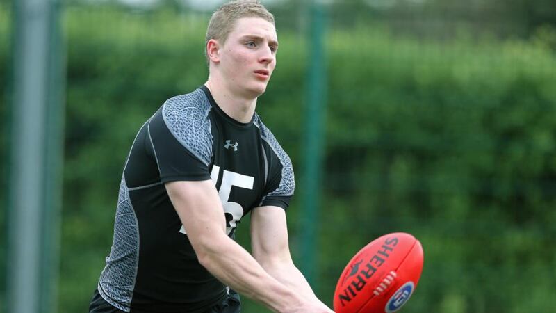 Kildare defender Daniel Flynn’s time in Australia was brief. He came home after five months when his grandfather died and though he went back later in 2014, he was back in Ireland by the middle of 2015. Photograph: Lorraine O’Sullivan/Inpho