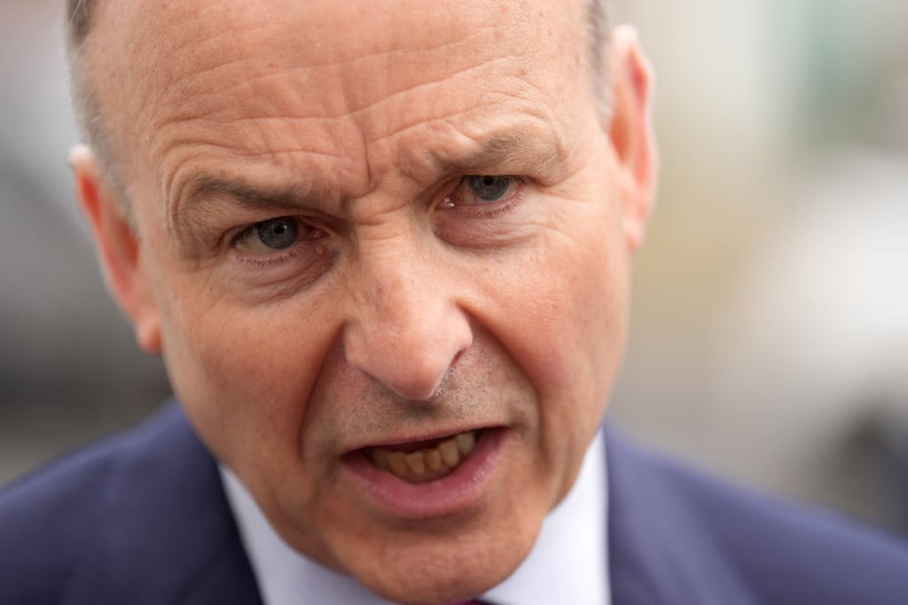 Micheál Martin said tech firms were already 'angry with Europe for what they perceive to be excessive regulation and antipathy from Europe towards them'. Brian Lawless/PA Wire