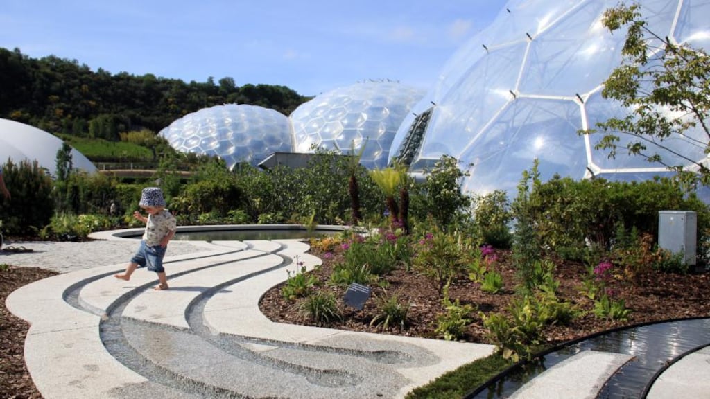 Baby steps: the Sense of Memory garden at the Eden Project. Photograph: Matt Cardy/Getty Images