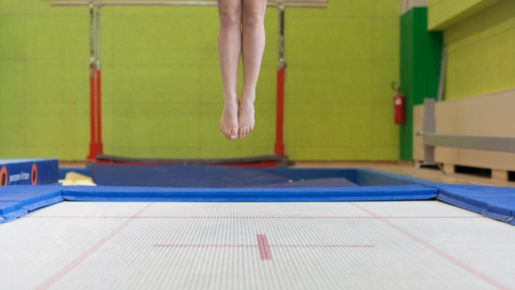 It was not known if the injuries had been caused by glass from a broken mirror or by a protruding metal bolt on the trampoline. File photograph: iStock