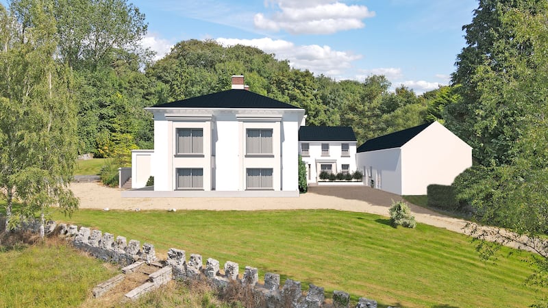 Visual interpretation on what the new house will look like if the current planning permission is used