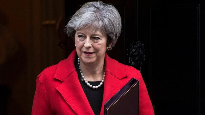 British prime minister Theresa May. Photograph: Will Oliver/EPA