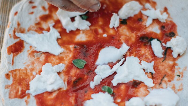 Charlotte Leonard Kane and Shane Palmer learned pretty quickly that less is more, when it comes to pizza toppings.