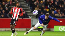 Jake O’Brien’s diving header rescues a point for Everton at Brentford