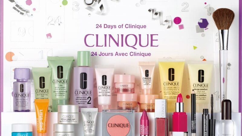 Clinique 24 Days Advent Calendar (€89 from Brown Thomas)