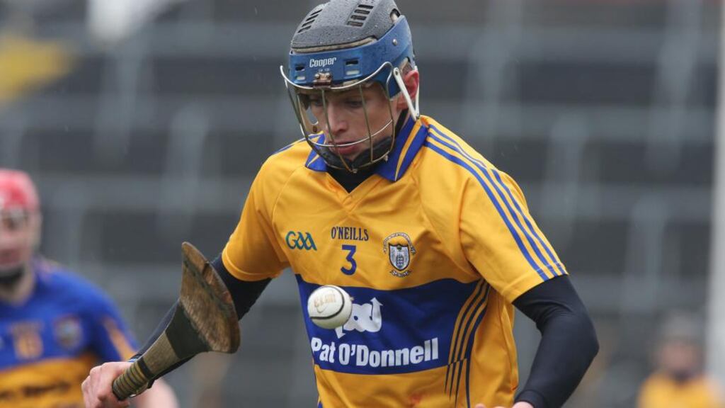 Clare’s David McInerney. Photograph: Lorraine O’Sullivan/Inpho