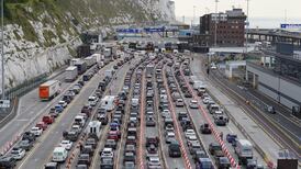 Dover queues down to an hour after days of gridlocked roads around UK port