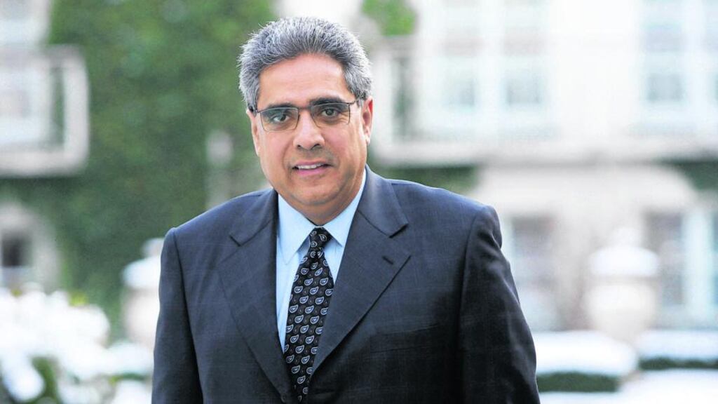 Ajai Chopra, of the International Monetary Fund, photographed in Dublin. Photograph: Eric Luke