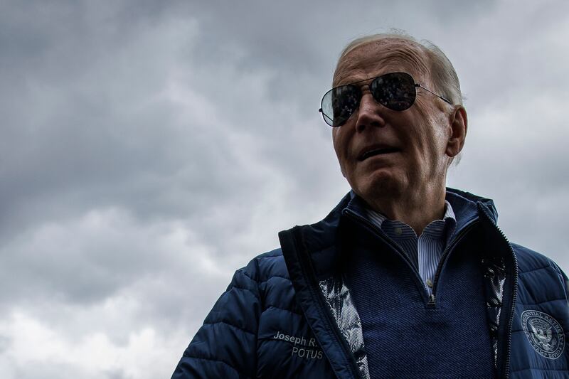 On Thursday, top senators belonging to Joe Biden's Democratic Party ramped up pressure on the White House to go further. Photograph: Samuel Corum/AFP