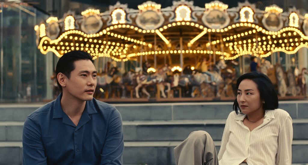 New York state of mind: Teo Yoo and Greta Lee in Celine Song's Past Lives