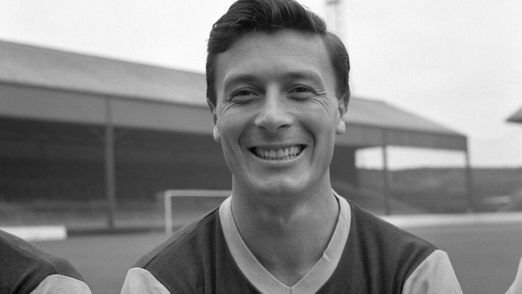 Jimmy McIlroy: described by Bobby Charlton as one of the most creative midfield players of his generation. File photograph: PA Wire