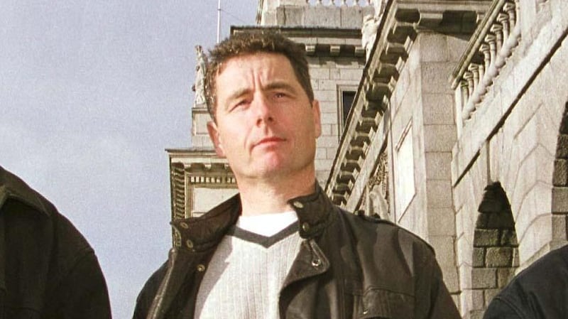 Angelo Fusco pictured outside the High Court in 2000. Photograph: Collins