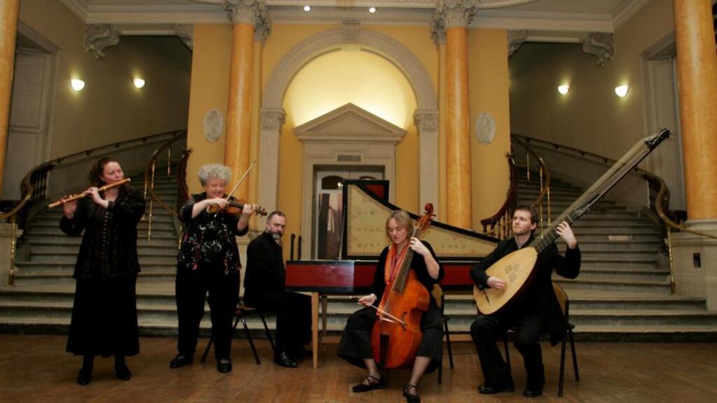 Ireland’s only orchestral baroque music festival takes place this weekend in Ardee in partnership with the Irish Baroque Orchestra. Photograph: Aidan Crawley