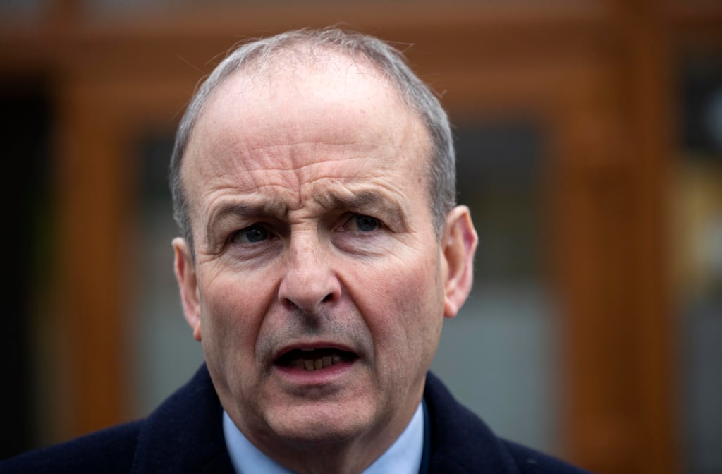 Minister for Defence and Tánaiste Micheál Martin: he will brief Ministers on the plan for the tribunal of inquiry into allegations made by the Women of Honour group. Photograph: Colin Keegan, Collins Dublin