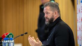 Andy Farrell hoping Ireland have kept their best performance until last against Australia