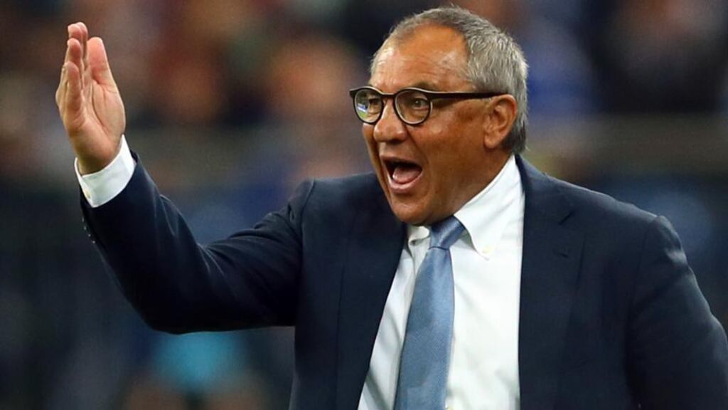 Felix Magath has been appointed manager at Fulham. Photograph: Christof Koepsel/Bongarts/Getty Images
