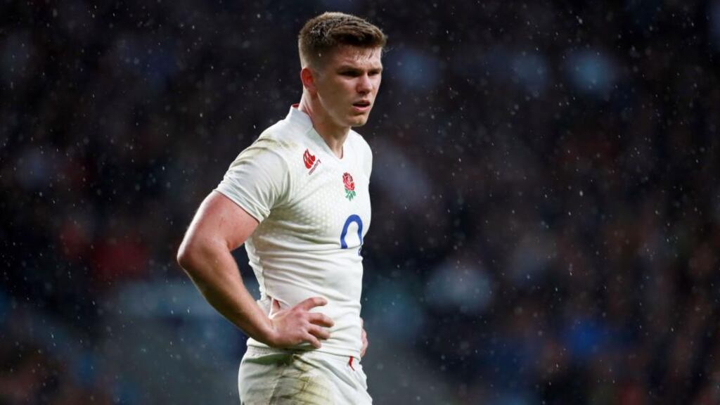 England have dropped Owen Farrell for Saturday’s QBE International against Australia at Twickenham with Billy Twelvetrees selected in his place at inside centre. Photograph: David Davies/Pa