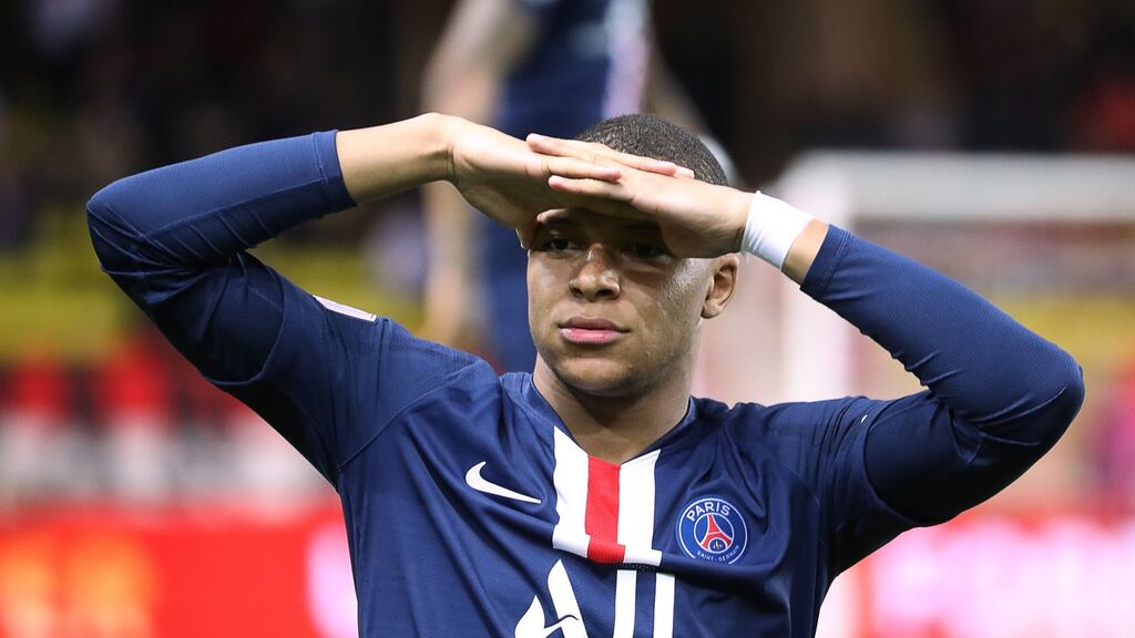 The football season in France has been ended with Paris Saint-Germain named as champions. Photograph: Getty Images