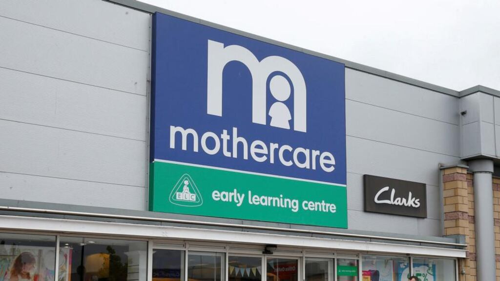 Mothercare tumbled 11.2 per cent in London after saying the reduction in its debt owed to lenders had fallen behind expectations